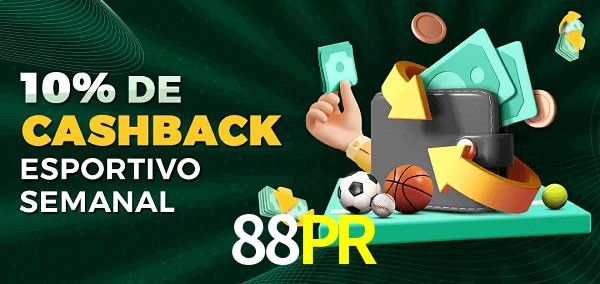 10% de bônus de cashback na 88PR